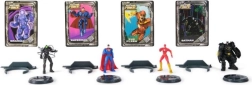 DC METAL FORCE figūrėlių rinkinys: Brainiac prieš Batmaną, Supermeną ir Flash (5 cm)