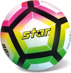 Kamuolys Star Pentagons Fluo 14 cm