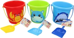 Vaikiškas kibirėlis su kastuvėliu