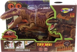 Baterijomis maitinamas dinozauras su šviesa ir garsais