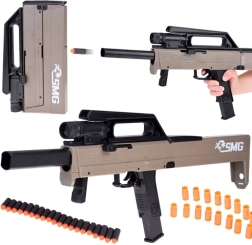 Putos pistoletas automatas su dėtuve ir tūtelėmis