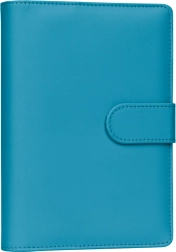 Weekly Ring-Bound Planner with Refillable Pages 2027 – Turquoise