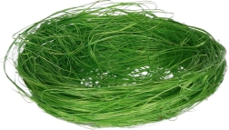 Dekoratyvinis lizdelis žalias 8 cm