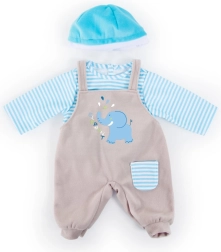 Trijų dalių BAYER DESIGN lėlių drabužių rinkinys (33–38 cm)