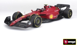 Bburago 1:18 Ferrari F1-75 Scuderia F1 su vairuotoju Carlosu Sainzu