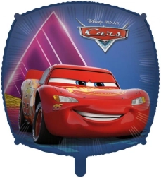 Kvadratinis folinis balionas „Disney Cars“ 46 cm