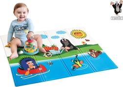 Sulankstomas putų kilimėlis su Krebliuko (Kurmiuko) motyvu