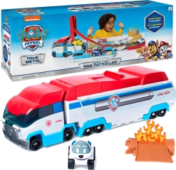 Paw Patrol 2 viename transporteris – krovininis vilkikas su paleidikliu + Robošuo