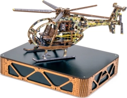WOODEN CITY 3D Puzzle Helicopter Limited Edition 178 Pieces