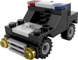 BLOXO policijos automobilis, suderinamas konstruktorius, 31 vnt.