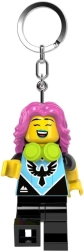 LEGO minifigūrėlės raktų pakabukas – vaizdo žaidimų žaidėjas su šviesa