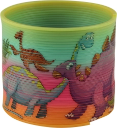 Magiška spyruoklė su dinozauru