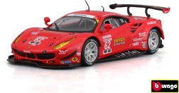 Metalinis automobilio modelis Bburago 1:43 FERRARI 488 GTE Racing (2017)