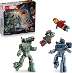 LEGO® Marvel 76320 Geležinis žmogus ir „War Machine“ prieš Hammerio dronus
