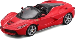 Metalinė automobilio miniatiūra Bburago 1:43 Ferrari LaFerrari Aperta – Raudona