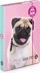 A5 sąsiuvinių dėklas ISHA My Love Pet