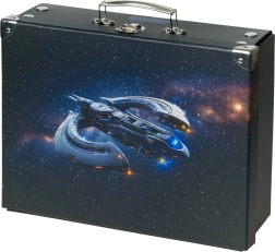 Baagl sulankstomas mokyklinis lagaminėlis Kosminis laivas