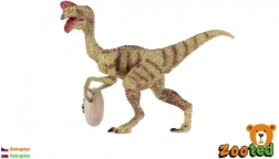 Oviraptorius su kiaušiniu plastikinė figūrėlė 12 cm