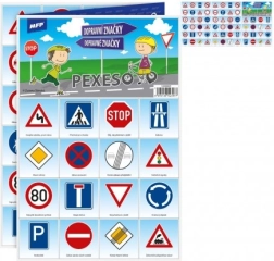 Pexeso MFP Kelio ženklai