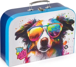 Vaikiškas laminuotas lagaminėlis 34 cm – šuo