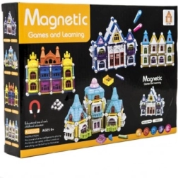 Magnetinis konstruktorius „Namelis“ (75 vnt.)