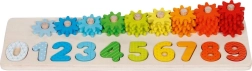 Goki sorting game with gears – learn to count