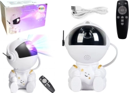 Astronauto žvaigždžių projektorius su LED ir nuotolinio valdymo pultu