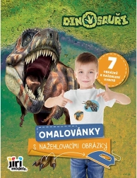 Coloring Book with Iron-On Pictures: Dinosaurs