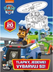 Paw Patrol Coloring Book Paws - Let's Go
