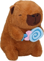 Capybara with Lollipop 20 cm Plush Toy