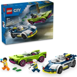 LEGO City 60415 Policijos automobilio ir sportinio automobilio persekiojimas