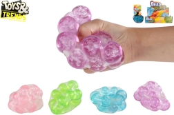 Antistresinis kamuoliukas su traškančiais rutuliukais 9 cm TOYS&TRENDS