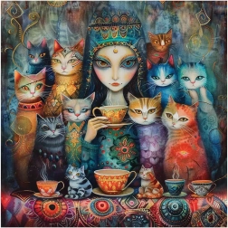 Anatolian kvadratinė dėlionė „Magické oči“ 1024 detalės