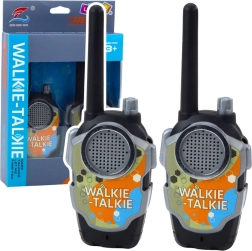 Vaikiški racijai walkie talkie – 2 vnt. rinkinys, ryšys iki 1000 m