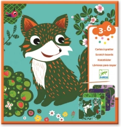 Nuskrabomi paveikslėliai Miško draugai DJECO