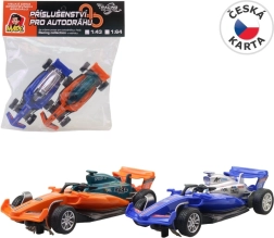 Pakaitinės formulės automobilio trasai 1:43 – 2 vnt.