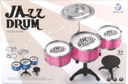 Vaikiškas būgnų rinkinys su taburete Yuesheng Toys