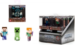 Minecraft metalinė kolekcinė figūrėlė MetalFigs (personažų miksas) 6,5 cm – 1 vnt.