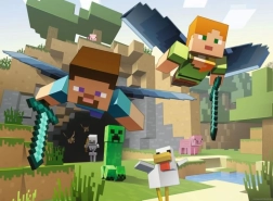 Ravensburger Minecraft dėlionė, 200 dalių