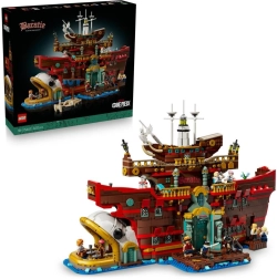 LEGO One Piece plaukiojantis restoranas Baratie – kolekcinis modelis suaugusiesiems