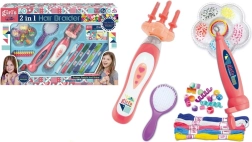 Battery-powered hair bead set