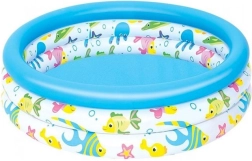 Vaikiškas pripučiamas baseinėlis BESTWAY Ocean Life 102 × 25 cm