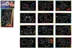 Grandomi spindintys paveikslėliai, spalvoti, 15 × 10 cm