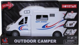 Baltas interaktyvus kemperis su šviesomis ir garsais