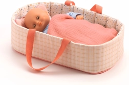DJECO Doll Bag Pink Stripes