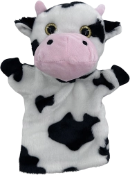 Plush Cow Hand Puppet
