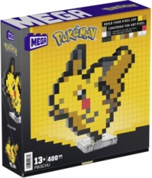Mega Pokémon Pikachu pikselių menas – 3D figūrėlės konstruktorius