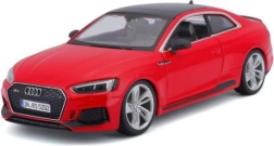 Bburago Audi RS 5 Coupé 1:24 raudonas