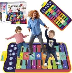 Interaktyvus muzikinis šokių kilimėlis XXL WOOPIE