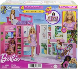 Barbie jaukus sulankstomas namelis su lėle